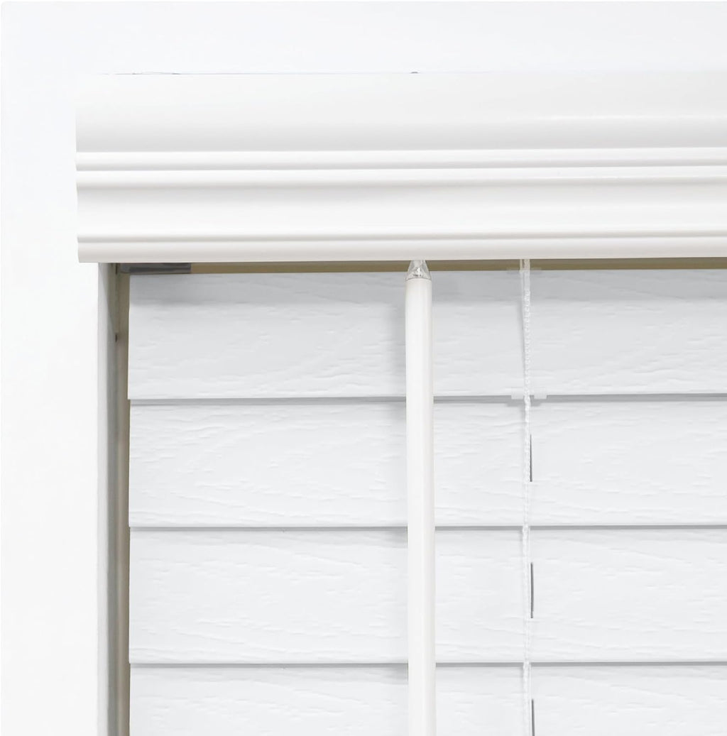 2" Cordless Faux Wood Blinds