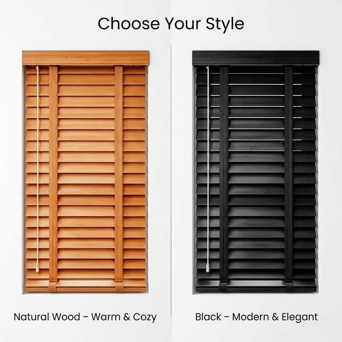 2" Real Wood Blinds
