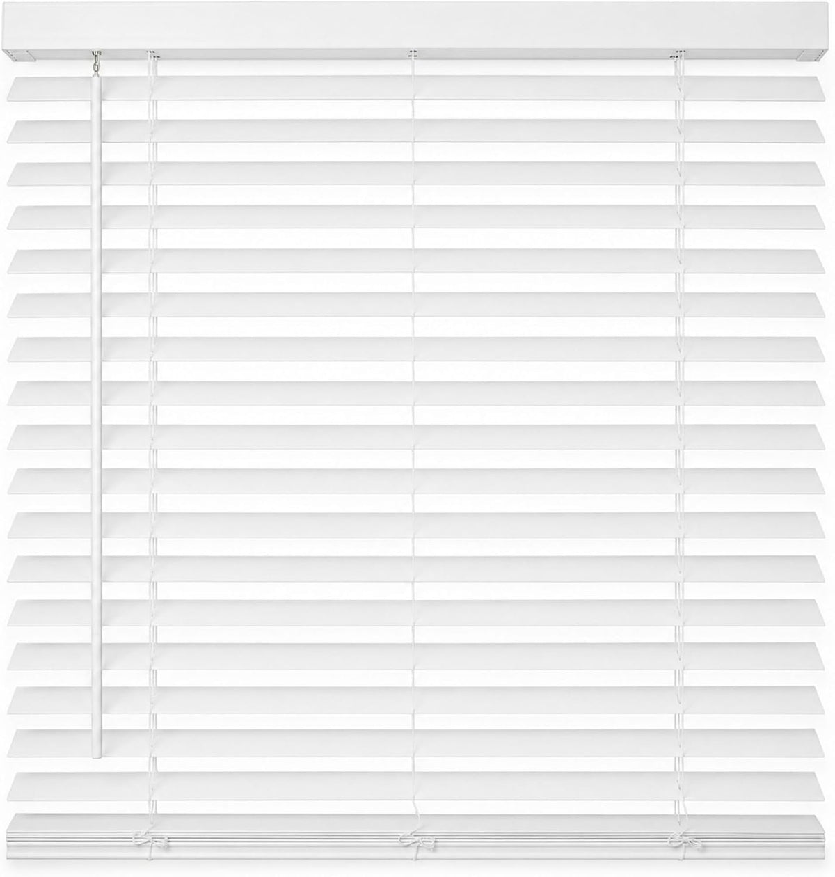 Cordless Faux Wood Blackout Blinds 94"W x 60"H