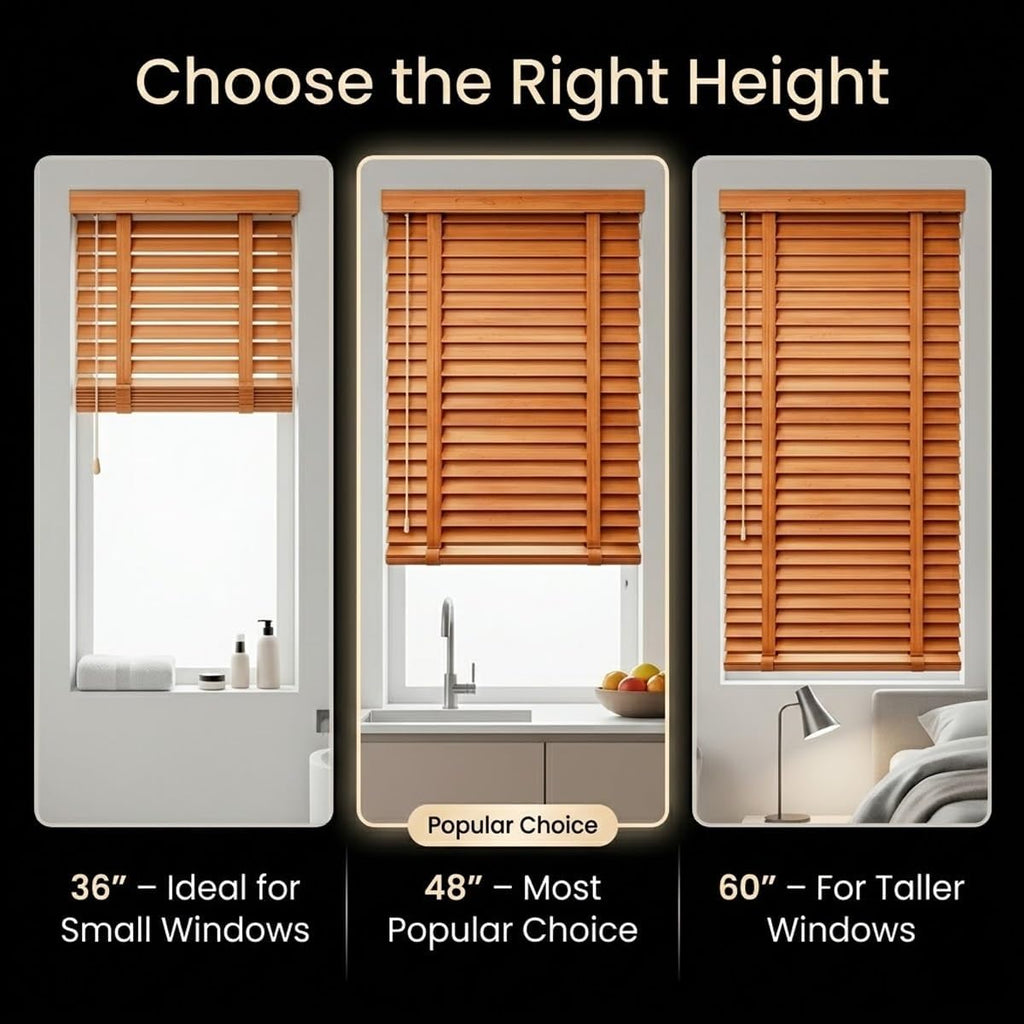 2" Real Wood Blinds