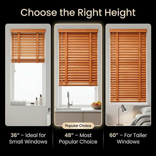 2" Real Wood Blinds