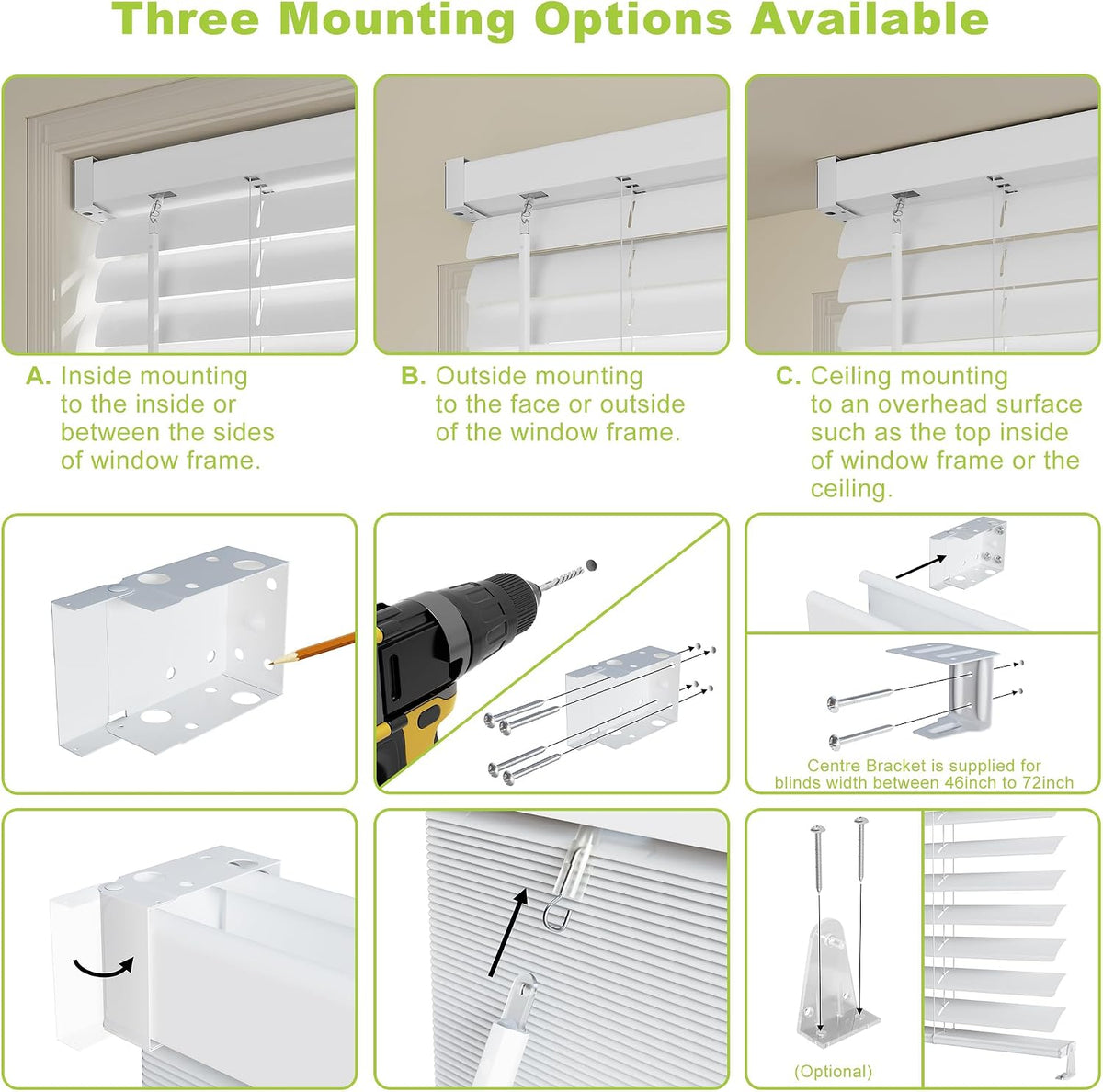 2" Cordless Window Blinds