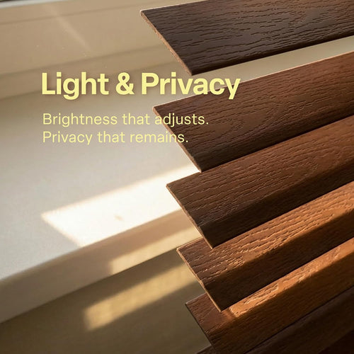 2" Cordless Faux Wood Blinds