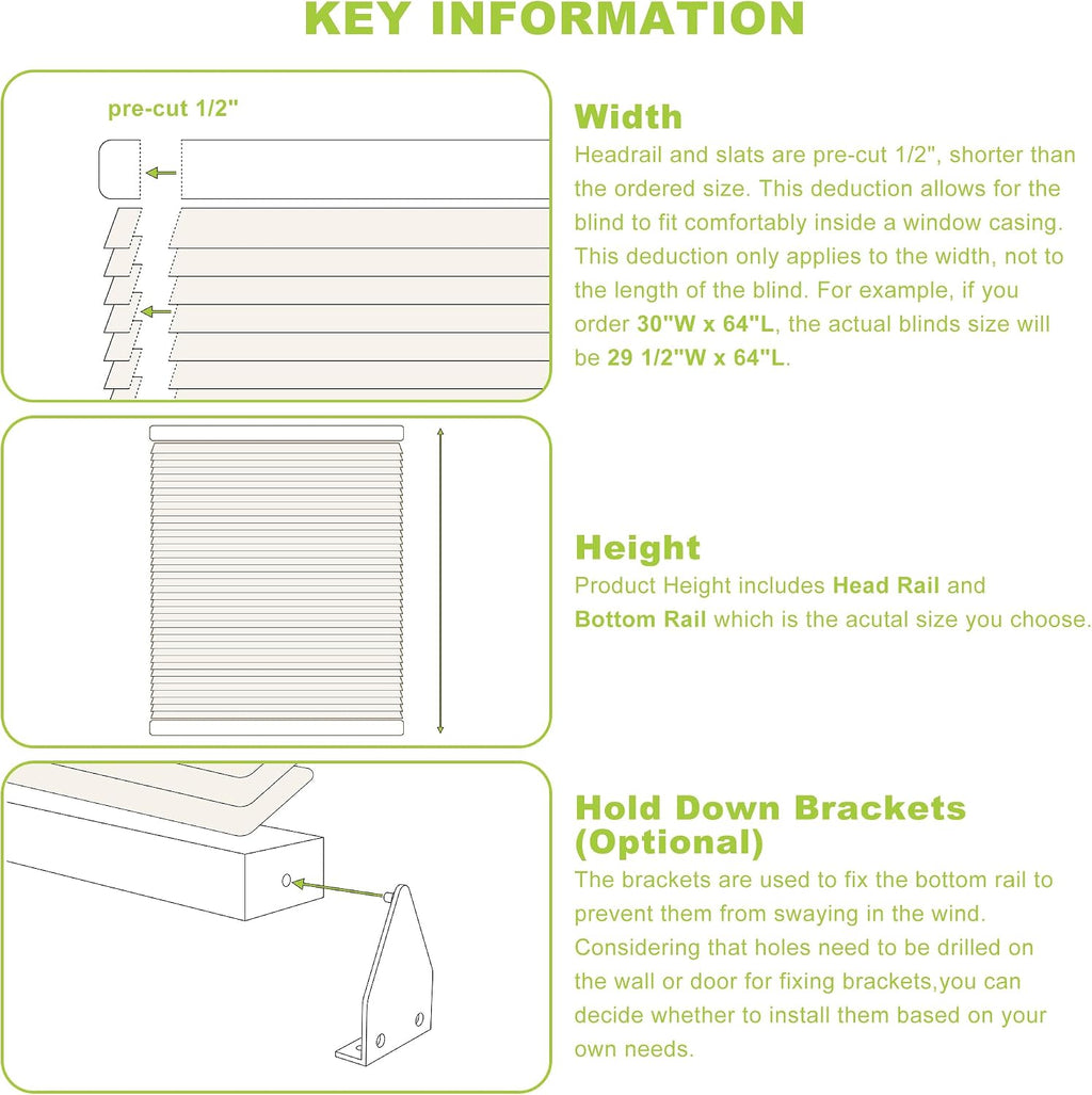 2" Cordless Window Blinds