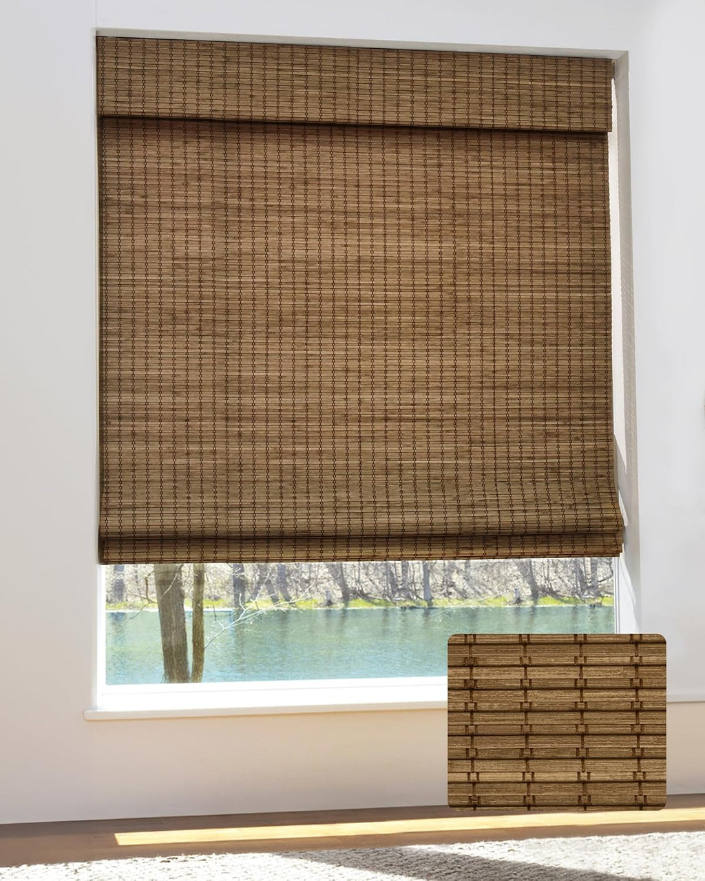 Bamboo Roman Shades