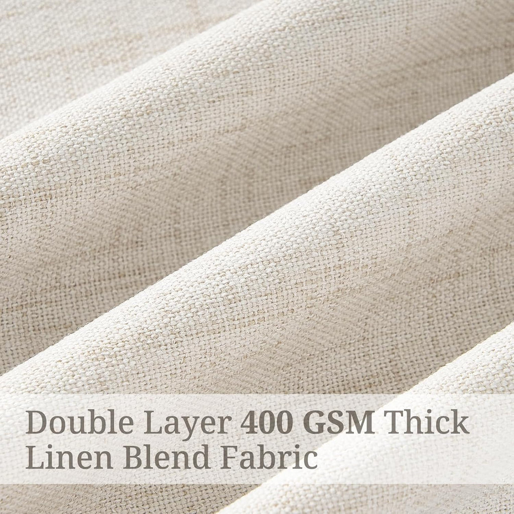 Pinch Pleated 100% Blackout Curtains 2 Panels