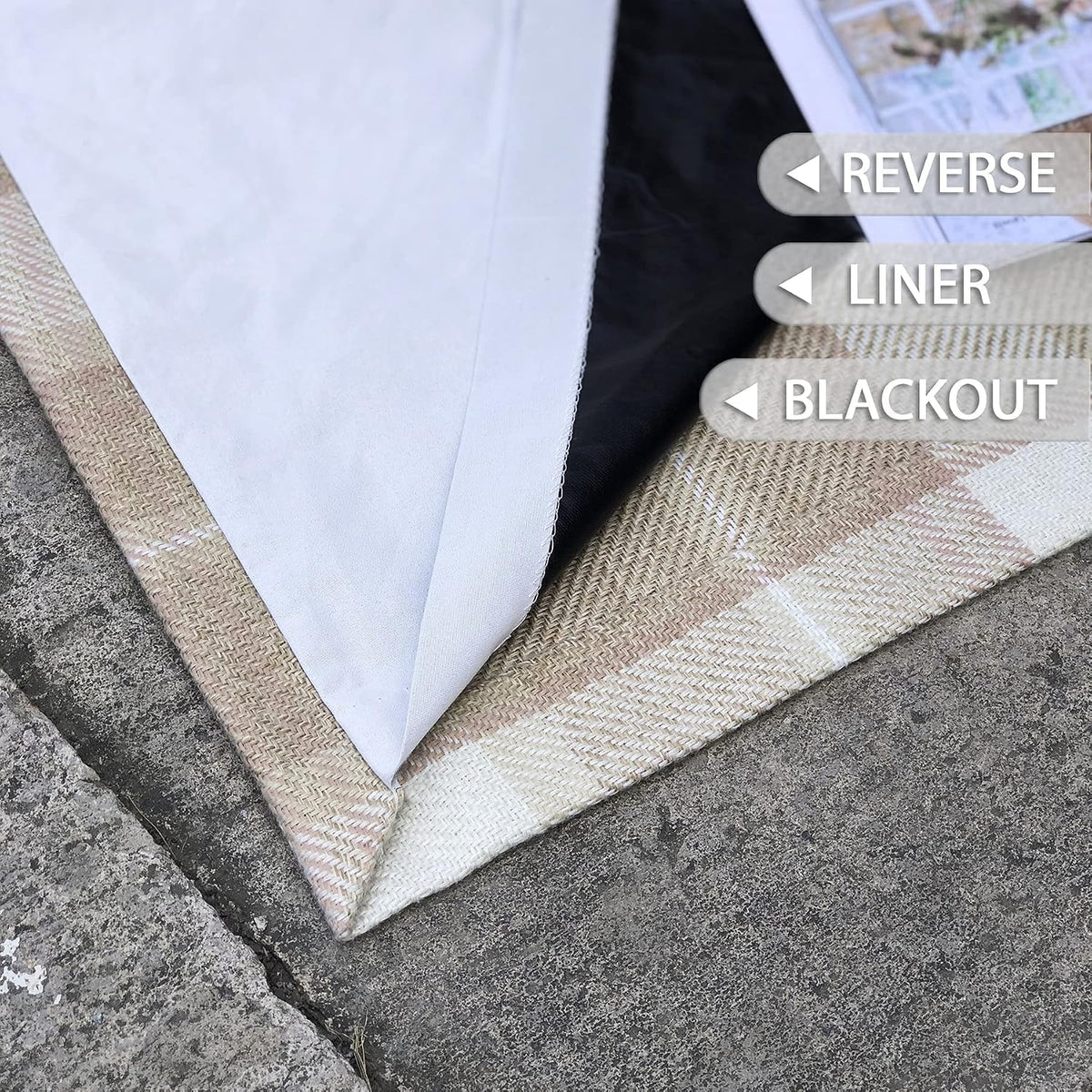 Grommet Blackout Curtains 2 Panels